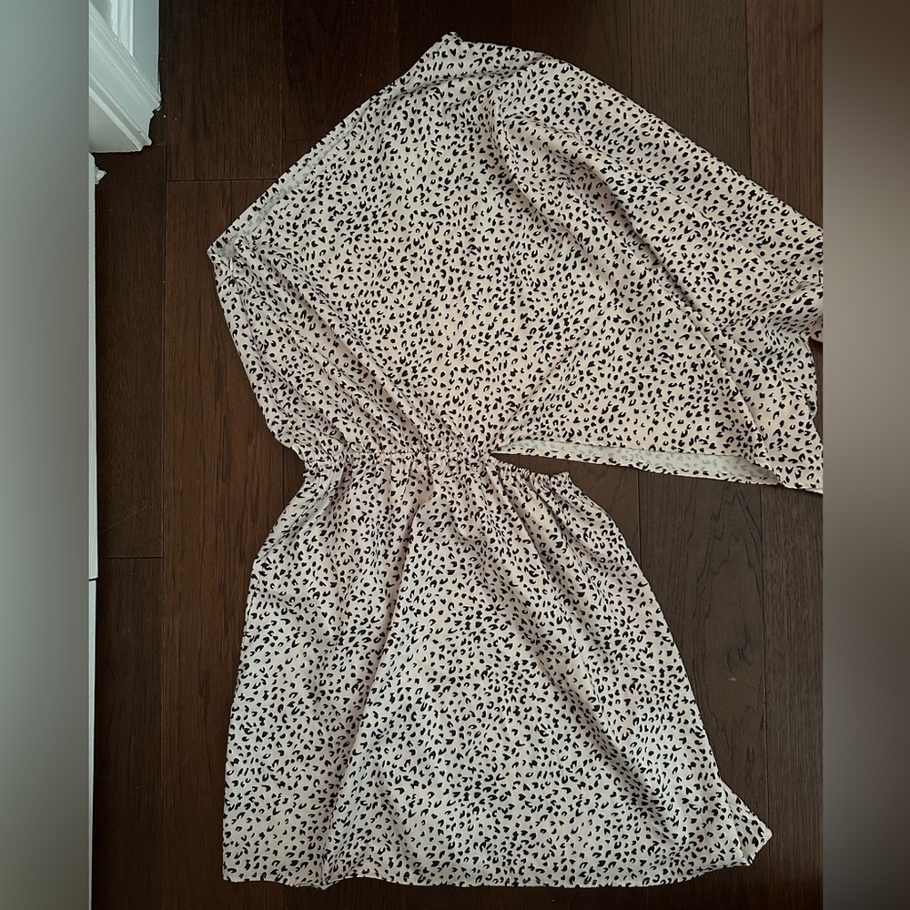 One shoulder summer dress